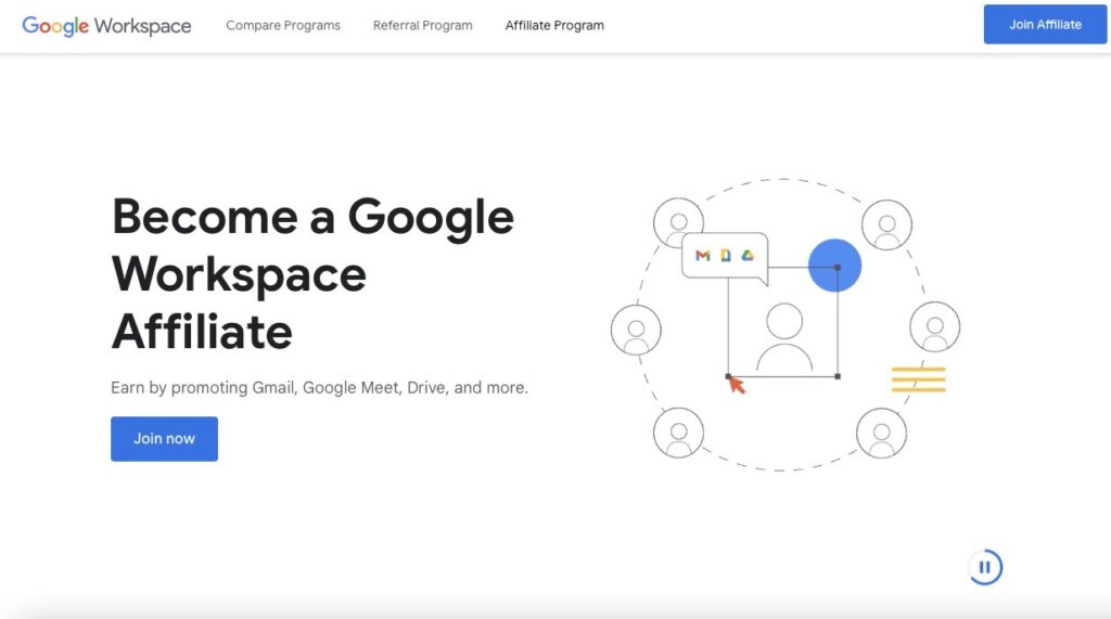 google workspace website screenshot