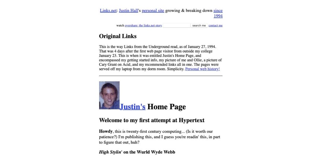 links.net website screenshot