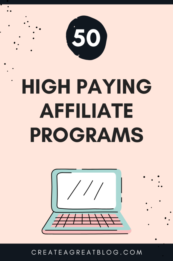 high paying affiliate marketing programs