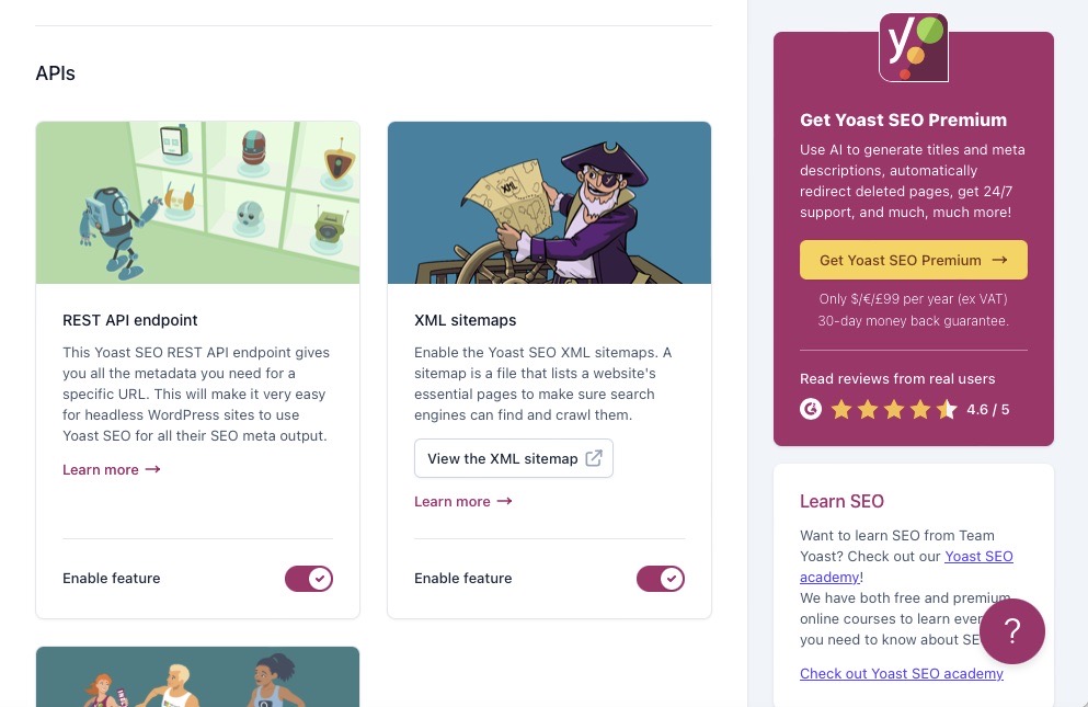 Yoast seo screenshot